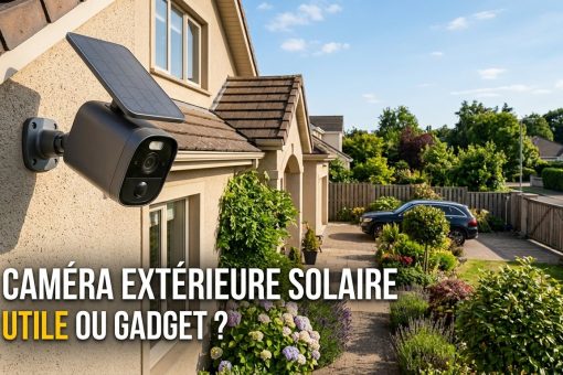 Caméra extérieure solaire : utile ou gadget ?
